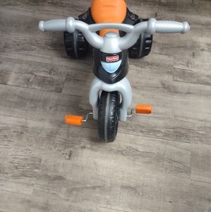 COPY - Fisher-Price Harley-Davidson Tricycle with Handlebar Grips and Storage A…